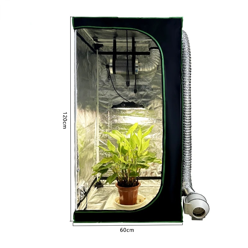 Grow Tent Complete Kit - เต็นท์ปลูกต้นไม้ขนาด 60*60*160 ซม. + แผ่นรอง +