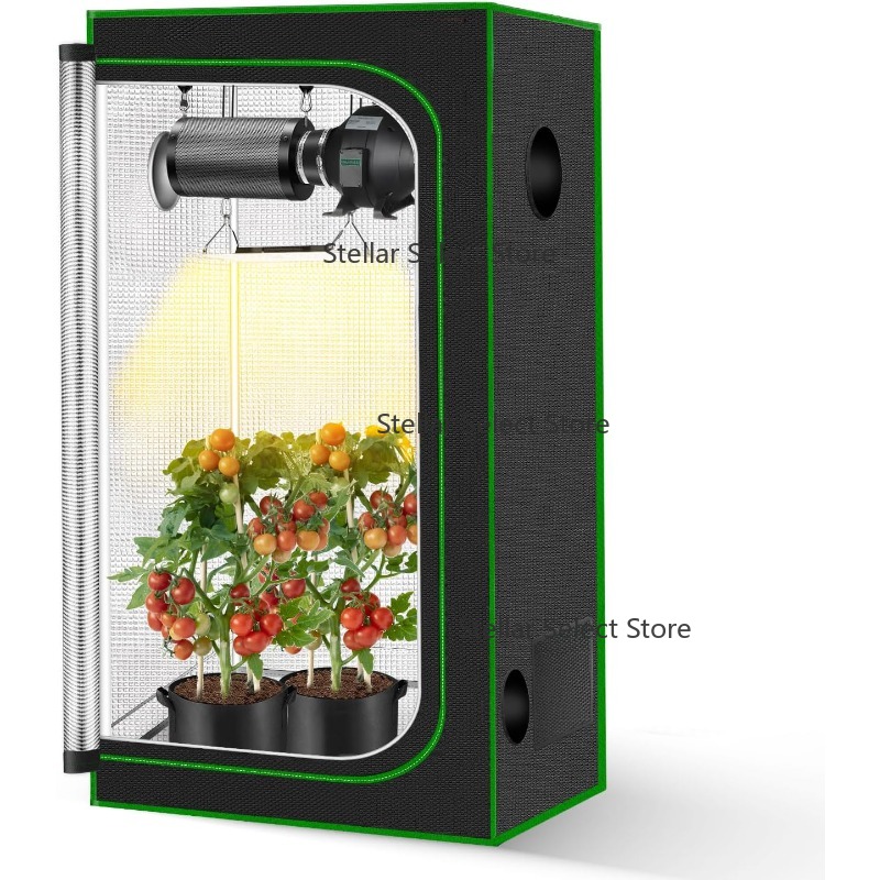 ชุดเรือนกระจกในร่มขนาดใหญ่ ครบ - Grow Tent Complete Kit บทวิจารณ์และราคา