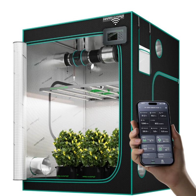 ชุดปลูกต้นไม้แบบเต็นท์ 4x4 ฟุต - Grow Tent Complete Kit บทวิจารณ์และราคา