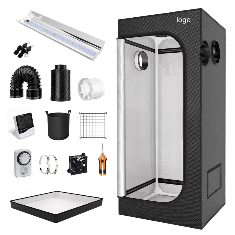 เต็นท์ปลูกต้นไม้ในร่มแบบกำหนดเ - Grow Tent Complete Kit บทวิจารณ์และราคา